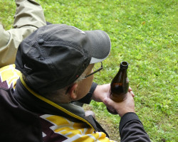 gruetter hansruedi ausgeschieden im achtelfinal gegen den nachmaligen ec sieger hat sein bier verdient