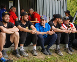 gedraenge auf der westtribuene